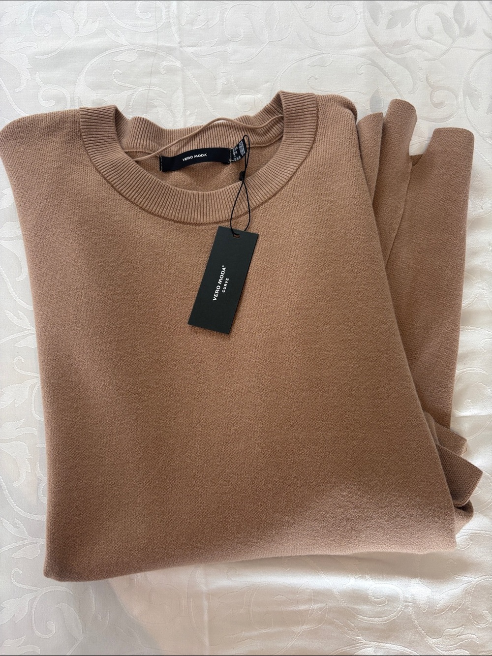 Vero Moda Dusty Brown Crewneck Sweater